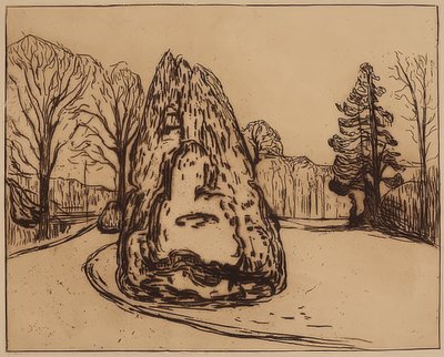 Puutarha. 1902 tekijältä Edvard Munch