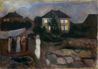 Myrsky. 1893 tekijältä Edvard Munch
