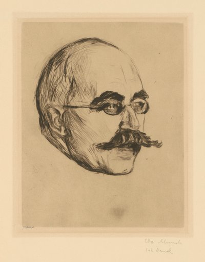 Tri Gustav Schiefler tekijältä Edvard Munch