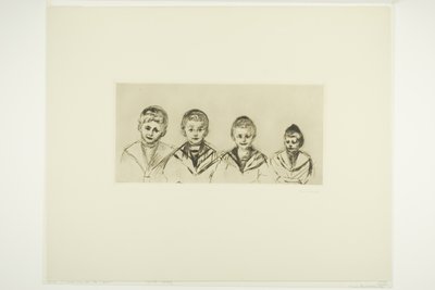 Tohtori Linden neljä poikaa tekijältä Edvard Munch