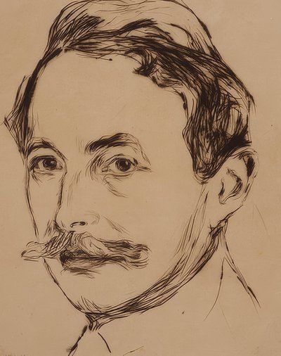 Tohtori Max Linde. 1902 tekijältä Edvard Munch