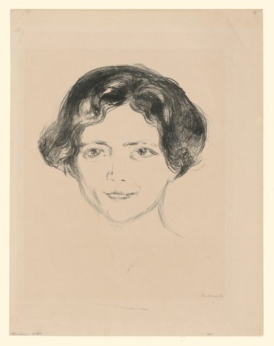 Edith Rode tekijältä Edvard Munch