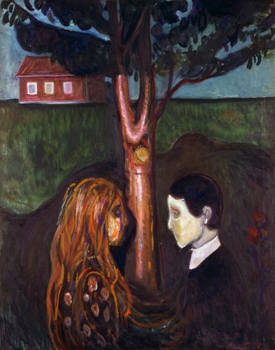 Silmät silmissä tekijältä Edvard Munch