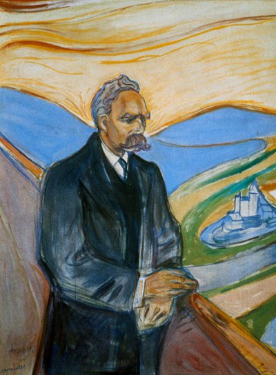Friedrich Nietzsche, 1906 tekijältä Edvard Munch