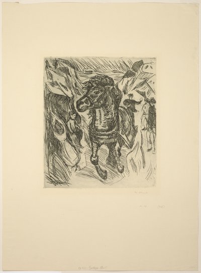 Laukkaa hevonen tekijältä Edvard Munch