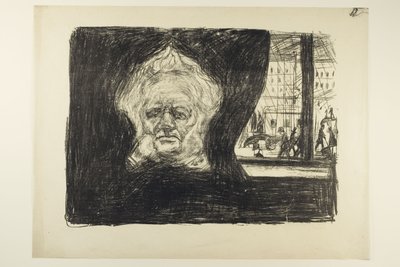 Henrik Ibsen Grand Caféssa tekijältä Edvard Munch