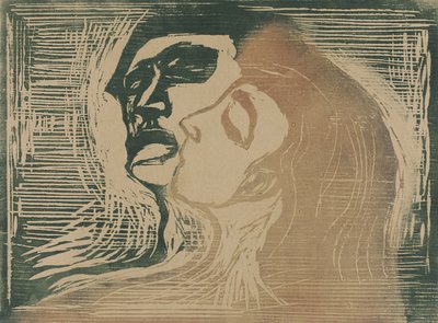 Pää vasten päätä tekijältä Edvard Munch