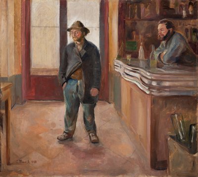 Tavernassa tekijältä Edvard Munch