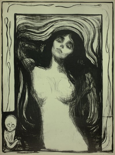 madonna tekijältä Edvard Munch