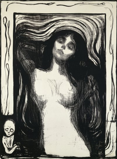 madonna tekijältä Edvard Munch