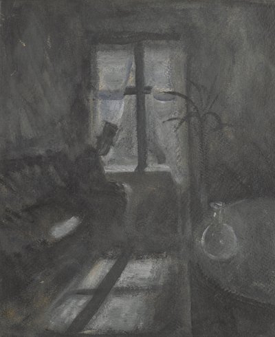 Yö Saint-Cloudissa, 1892 tekijältä Edvard Munch
