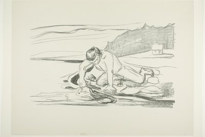 Omegan kuolema tekijältä Edvard Munch