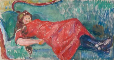 Sohvalla tekijältä Edvard Munch