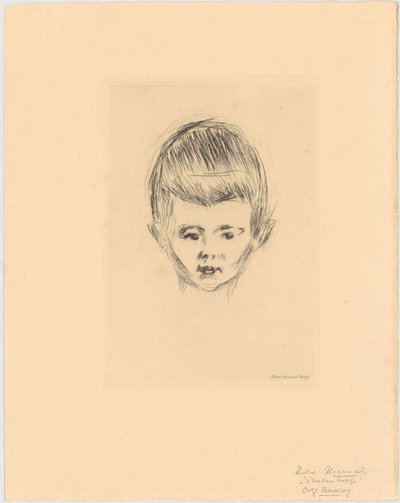 Andreas Schwarzin muotokuva tekijältä Edvard Munch