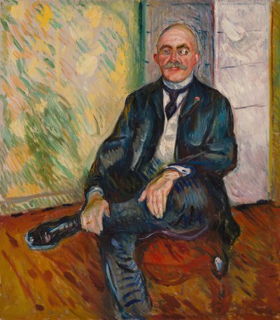 Gustaf Schieflerin muotokuva tekijältä Edvard Munch