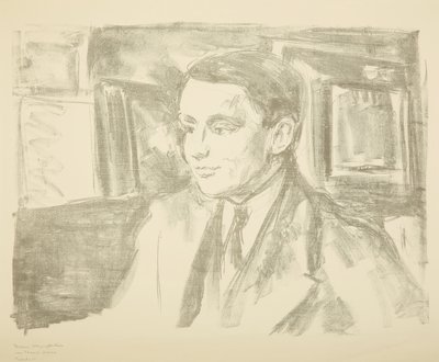 Wolfgang Gurlittin muotokuva, 1912. tekijältä Edvard Munch