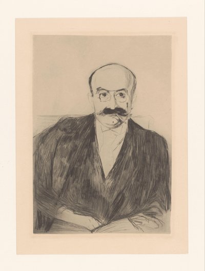 Muotokuva Dr. Max Ash tekijältä Edvard Munch