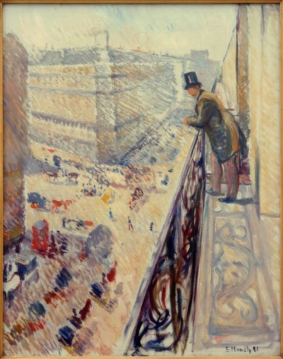 Lafayette Street tekijältä Edvard Munch
