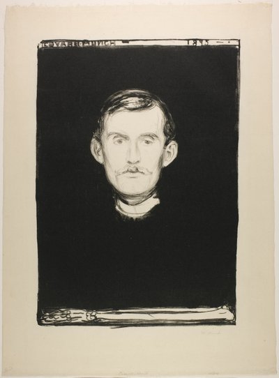 Omakuva tekijältä Edvard Munch