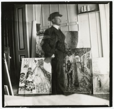Omakuva 53 am Strom Warnemündessä tekijältä Edvard Munch