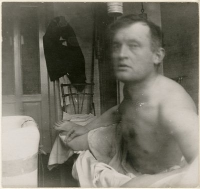 Omakuva "à la Marat tekijältä Edvard Munch