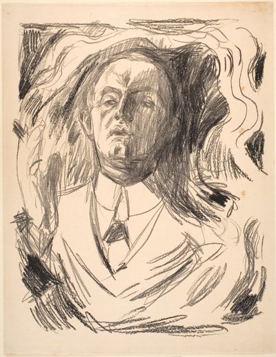 Omakuva savukkeella tekijältä Edvard Munch