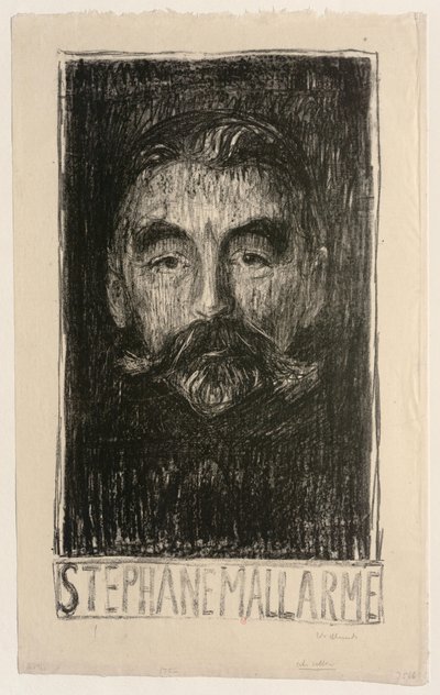 Stéphane Mallarmé tekijältä Edvard Munch