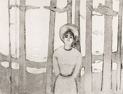 Kesäyö, Ääni, 1894 tekijältä Edvard Munch