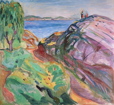 Kesä meren rannalla, Krager tekijältä Edvard Munch