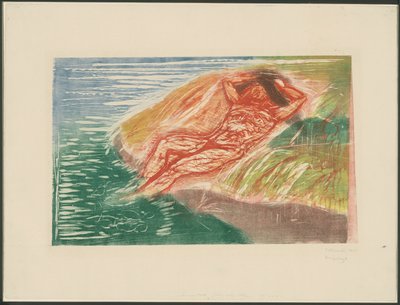 Auringonotto I tekijältä Edvard Munch