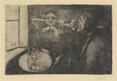 Kaksistaan tekijältä Edvard Munch