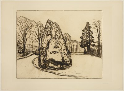 Puutarha tekijältä Edvard Munch