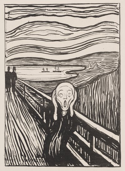 Kirkaisu tekijältä Edvard Munch