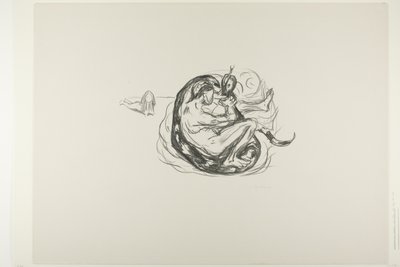 Käärme tapetaan tekijältä Edvard Munch
