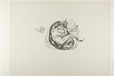 Käärme tapetaan tekijältä Edvard Munch