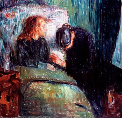 Sairas lapsi, 1907 tekijältä Edvard Munch