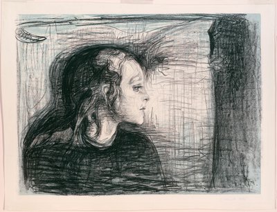 Sairas lapsi I tekijältä Edvard Munch