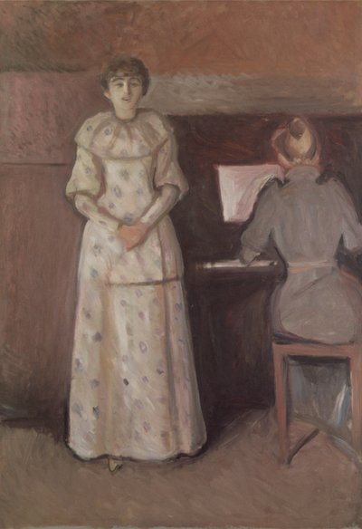 Kaksi sisarta, Ragnhild ja Dagny Juel tekijältä Edvard Munch