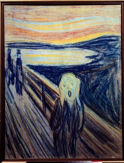 Kirkaisu. Edvard Munchin maalaus tekijältä Edvard Munch