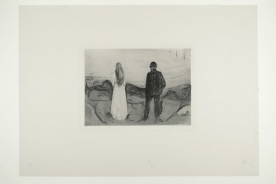 Kaksi ihmistä. Yksinäiset tekijältä Edvard Munch