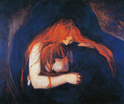 Vampyyri tekijältä Edvard Munch