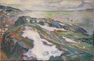 Talvimaisema tekijältä Edvard Munch