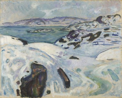 Talvi vuonolla tekijältä Edvard Munch