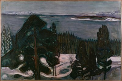 Talven yö tekijältä Edvard Munch