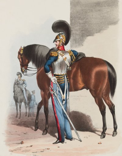 Royal Horse Guards, upseeri tekijältä Edward (after) Hull