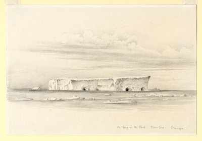 Berg in the Pack, Ross Sea, 1910 tekijältä Edward Adrian Wilson