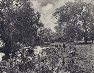 Keskeytynyt lounas (s/w-kuva) tekijältä Edward Alfred Barton