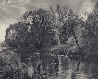 Koejoella (s/w-kuva) (s/w-kuva) tekijältä Edward Alfred Barton