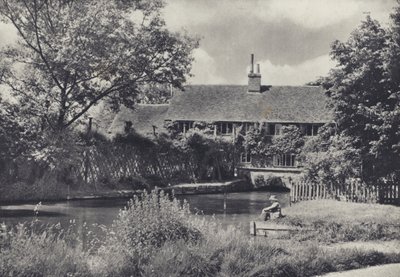 Vanha mylly, Ramsbury (s/w-kuva) tekijältä Edward Alfred Barton