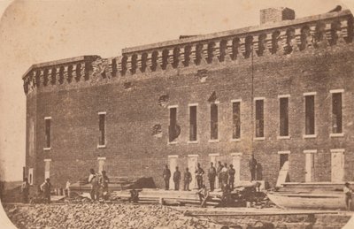 Fort Sumterin evakuointi, huhtikuu 1861, huhtikuu 1861. tekijältä Edward Anthony